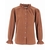 CHEMISIER VELOURS BRODERIES CAMEL VICCI