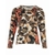 T-SHIRT FLEURS BROWN MARINELLO