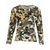 T-SHIRT FLEURS KAKI MARINELLO
