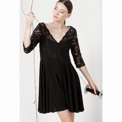 ROBE 2522 GRAZIELLA - INDIES - NOIR - 1