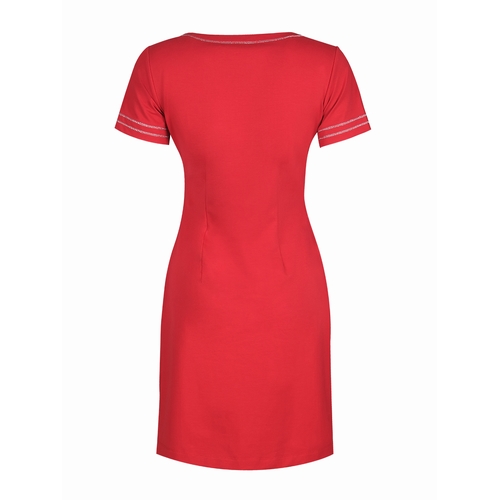 ROBE 22707 - DOLCEZZA - ROUGE - 2