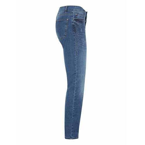 PANTALON 72402 - DOLCEZZA - BLEU - 2