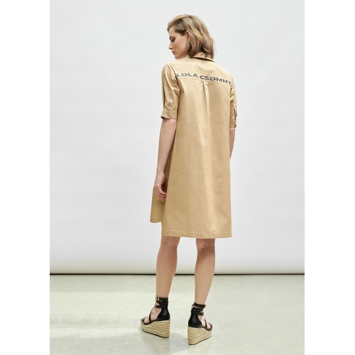 ROBE 22365002 - LOLA CASADEMUNT - BEIGE - 2