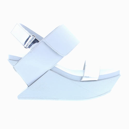 CHAUS DELTA WEDGE SANDAL - UNITED NUDE - BLANC - 2