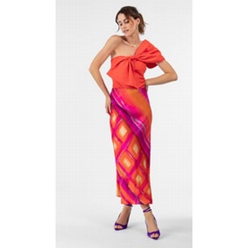 JUPE L 2113 CARO - INDIES - IMPRIME - 1