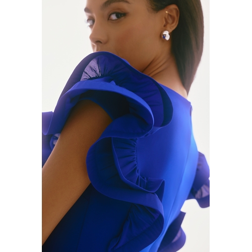 ROBE 251733 - RIBKOFF - BLEU ROYAL - 2