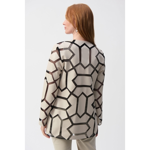 VESTE 241905 S25 - RIBKOFF - BEIGE/NOIR - 2