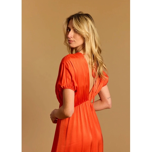 ROBE L SCARLET KIARA - LAUREN VIDAL - ORANGE - 2