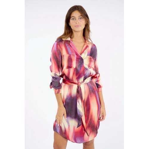 ROBE MAYA TOPAZE - LAUREN VIDAL - IMPRIME FLAM - 1