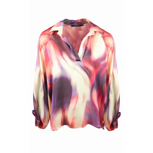BLOUSE MAOR TOPAZE - LAUREN VIDAL - IMPRIME FLAM - 1