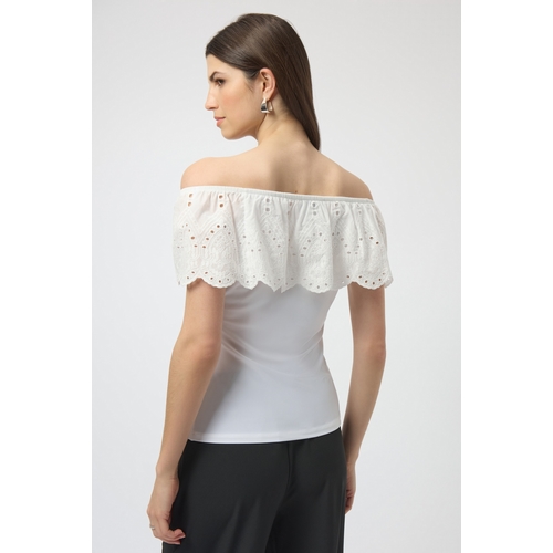 HAUT 252134 - RIBKOFF - ECRU - 2