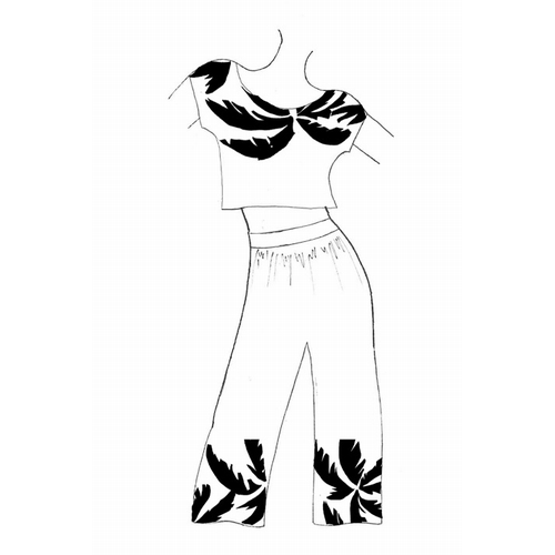 PANTALON INFLECHI 6599 - N.OLIVIER - 033 HOT POP - 1