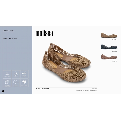 CHAUS 33693 CAMPANA PAPEL - MELISSA - GOLD - 1
