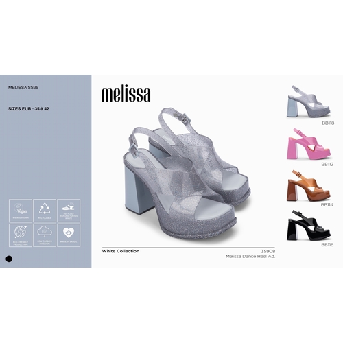 CHAUS 35908 DANCE HEEL - MELISSA - GRIS - 1