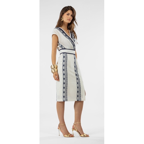 ROBE 4029 TATIA - BLEU BLANC ROUGE - MULTI - 1