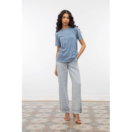 TEE SHIRT HTT0087 - EVA KAYAN - STONE WASH - 1