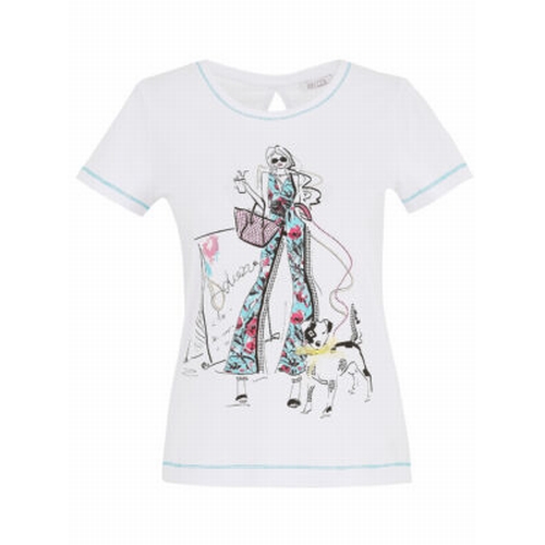 TEE SHIRT 25660 - DOLCEZZA - BLANC - 1