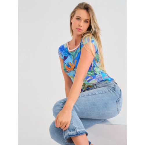 TEE SHIRT 25681 - DOLCEZZA - IMPRIME - 1