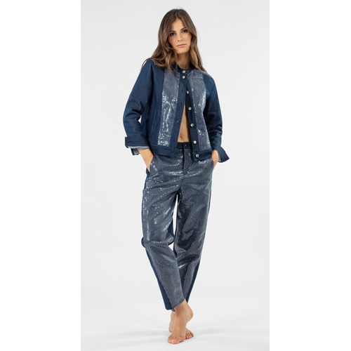 BLOUSON 4067 ALARIC - BLEU BLANC ROUGE - JEAN BLEU - 2