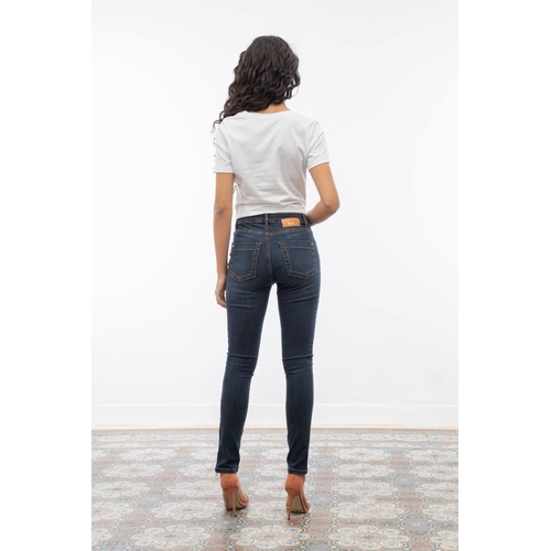PANTALON SJP0065 SKINNY - EVA KAYAN - BLEU DENIM - 2