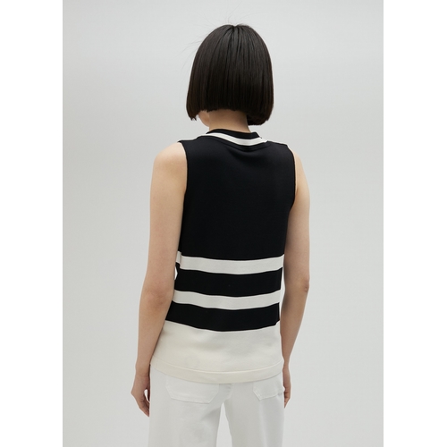 HAUT LS2515057 - LOLA CASADEMUNT - NOIR ET BLANC - 2