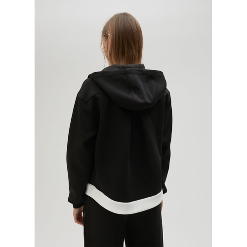 SWEAT LS2511018 - LOLA CASADEMUNT - NOIR ET BLANC - 2