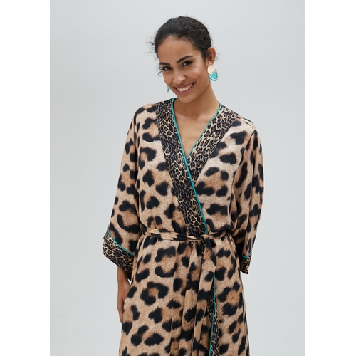 KIMONO L LS2516045 - LOLA CASADEMUNT - LEOPARD - 2