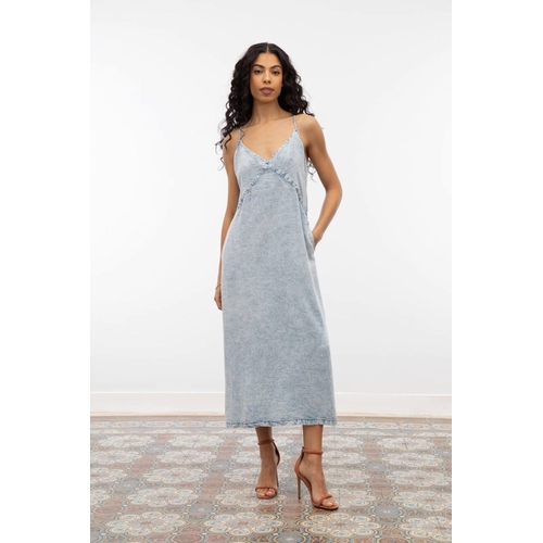 ROBE L PJR0118 - EVA KAYAN - STONE WASH - 1