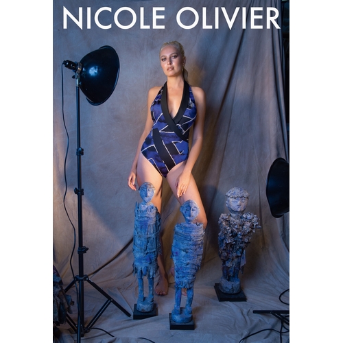 MAILLOT 1P INCLUSIF 6529 - N.OLIVIER - BLEU - 1