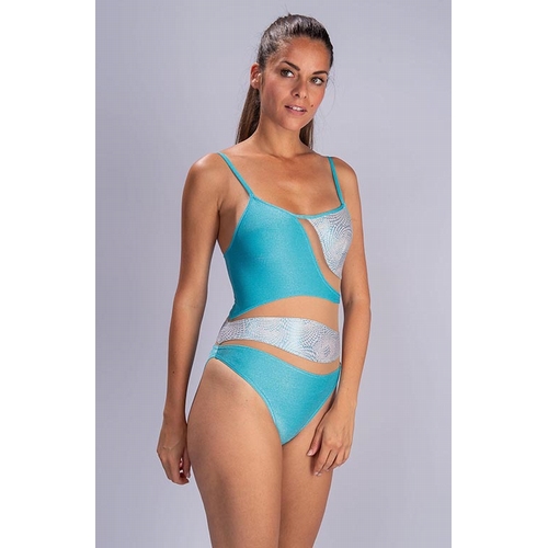 MAILLOT 1P INITIATION 6558 - N.OLIVIER - AZUR - 1