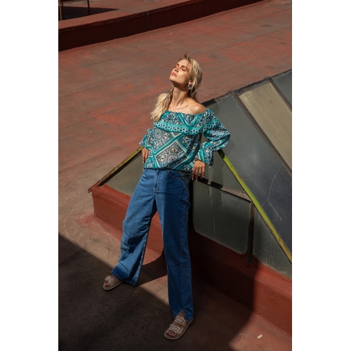 BLOUSE A VITA - LESLIE - IMPRIME - 1