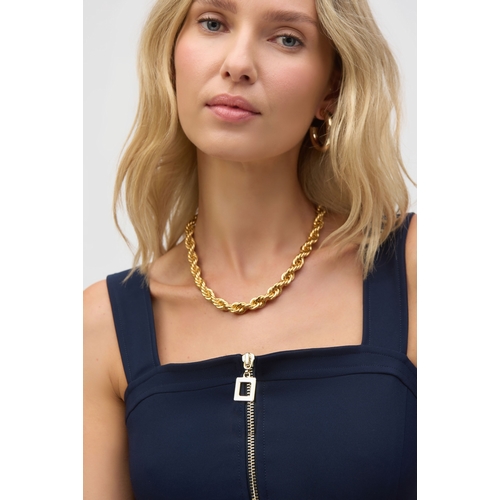 HAUT 252225 - RIBKOFF - BLEU MARINE - 2