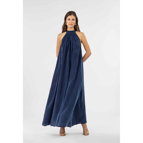 ROBE L 4072 LEXIE - BLEU BLANC ROUGE - BLEU MARINE - 1