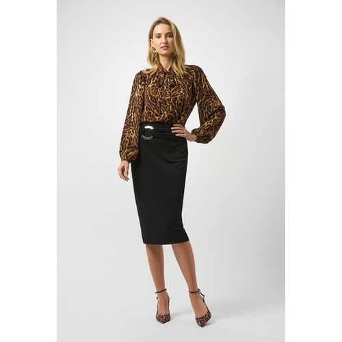 JUPE L 253134 - RIBKOFF - NOIR - 2