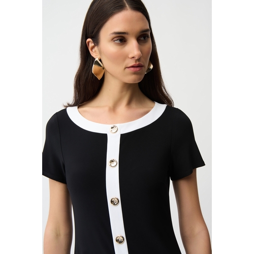 ROBE 261091 - RIBKOFF - NOIR ET BLANC - 2