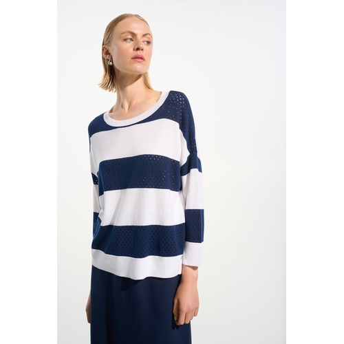 PULL 261635 - RIBKOFF SPORT - RAYURE - 2