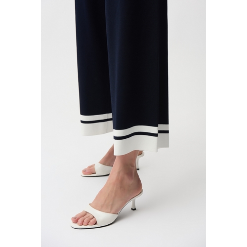 PANTALON 261942* - RIBKOFF SPORT - BM ET BLANC - 2