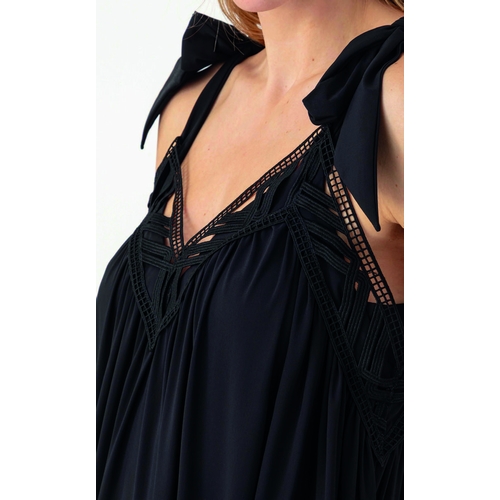 ROBE L 2046 DIANE - INDIES - NOIR - 2