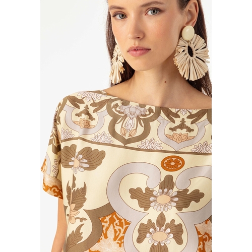 HAUT 4020 JUSTINE* - BLEU BLANC ROUGE - IMPRIME - 2