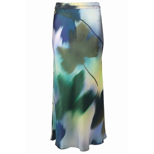 JUPE MERYL MINORCA* - LAUREN VIDAL - IMPRIME FEUILLES - 2