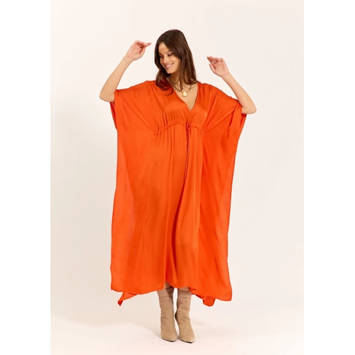 ROBE PORTOFINO ZUMA - LAUREN VIDAL - ORANGE - 1