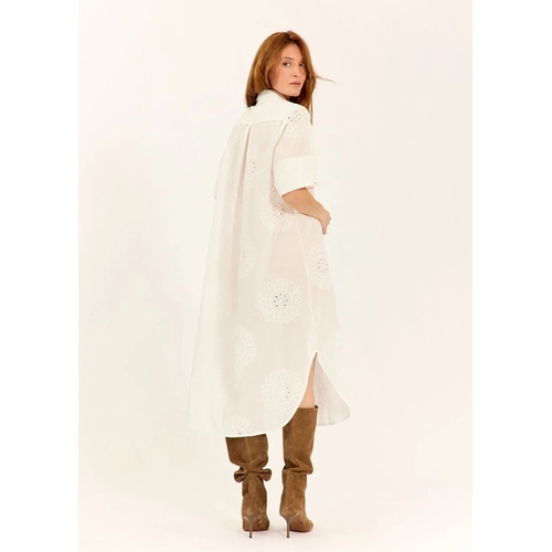 ROBE DENITSA NAOR - LAUREN VIDAL - BLANC - 2