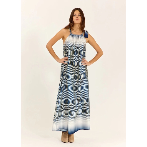 ROBE AVENA ZETA - LAUREN VIDAL - BLEU - 1
