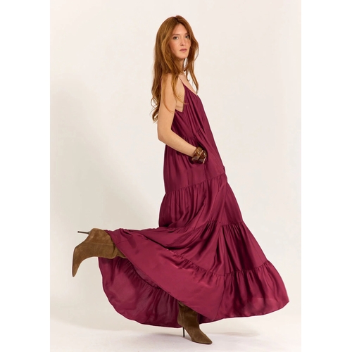 ROBE ZOEY SIROS - LAUREN VIDAL - CERISE - 1