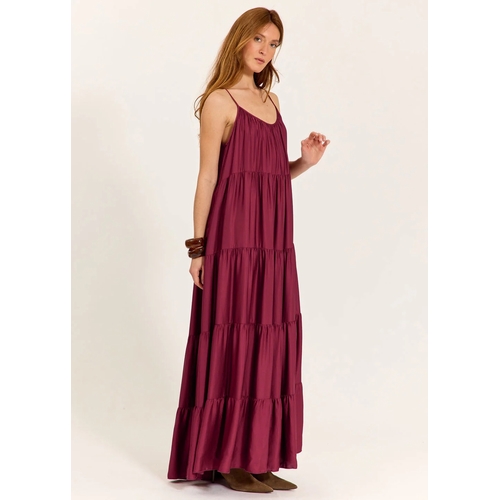 ROBE ZOEY SIROS - LAUREN VIDAL - CERISE - 2