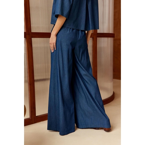 PANTALON SIENNA ARUBA - LAUREN VIDAL - BLEU - 2