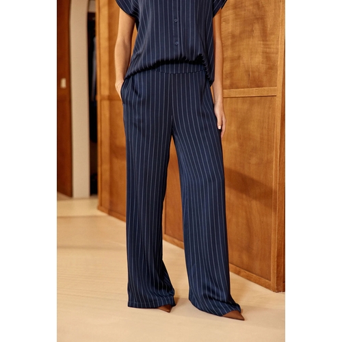 PANTALON NORI ARUBA* - LAUREN VIDAL - BLEU MARINE - 1