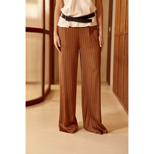 PANTALON NORI ARUBA* - LAUREN VIDAL - NOISETTE - 1