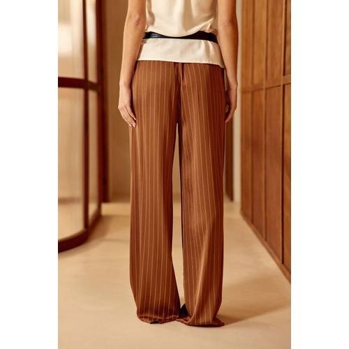 PANTALON NORI ARUBA* - LAUREN VIDAL - NOISETTE - 2