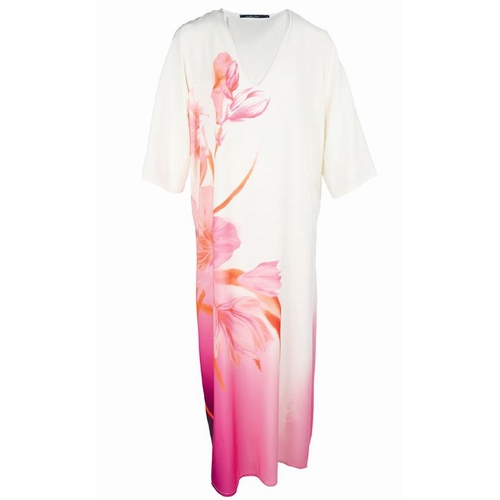 ROBE ALBA ELBA - LAUREN VIDAL - IMPRIME FLOWER - 2